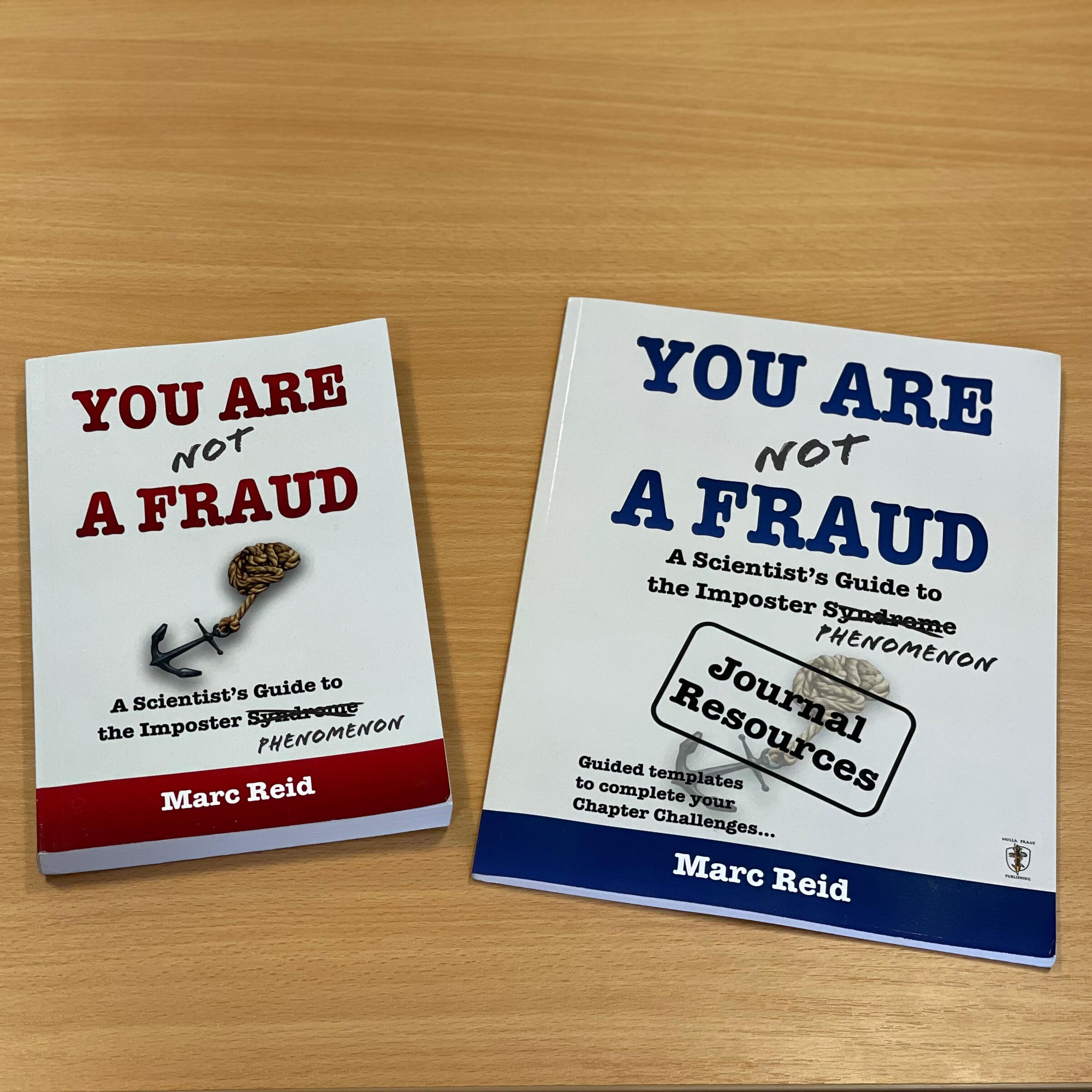 Untitled You Are (Not) a Fraud: A Scientist's Guide to the Imposter Phenomenon. A book by Dr Marc Reid.