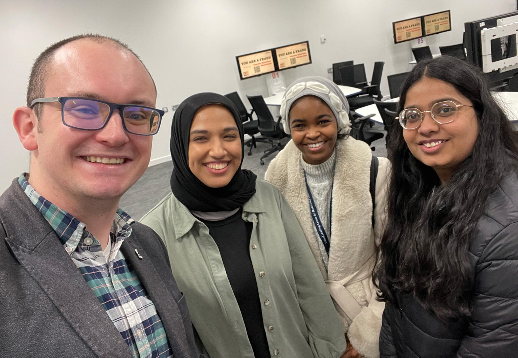 Untitled Imposter Syndrome Masterclass workshop with a university cohort.